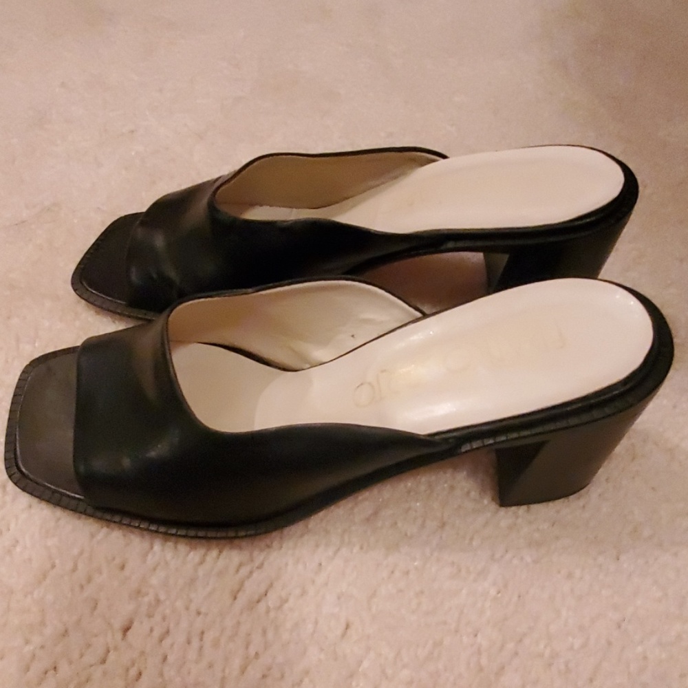 Franco Sarto Black Heels